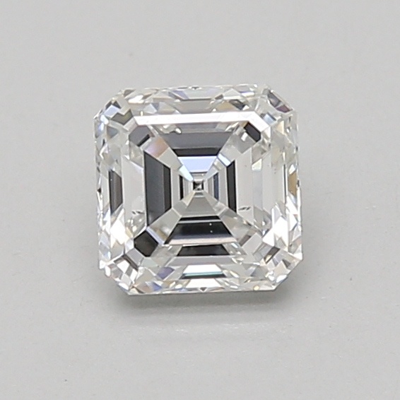 0.82 carat asscher lab-grown diamond