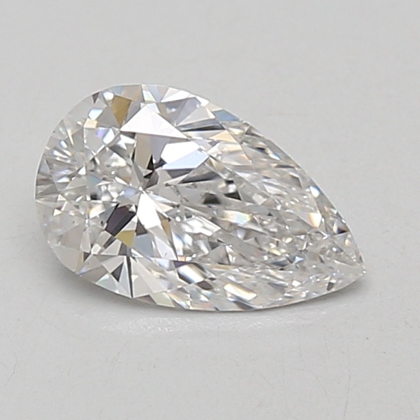 0.91 carat pear lab-grown diamond