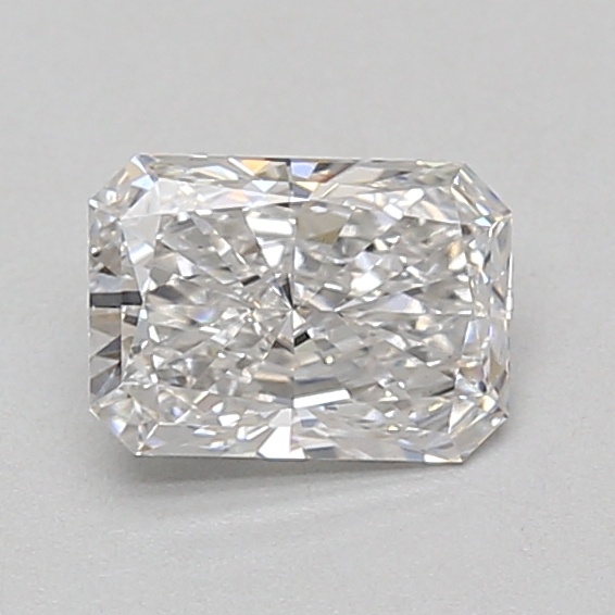 0.85 carat radiant lab-grown diamond