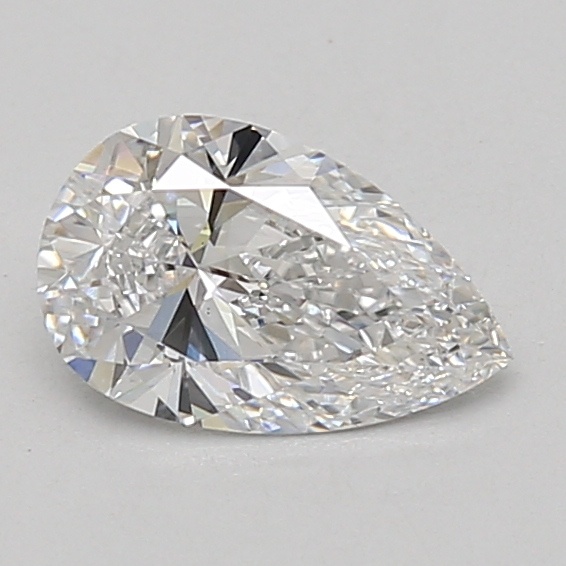 0.85 carat pear lab-grown diamond