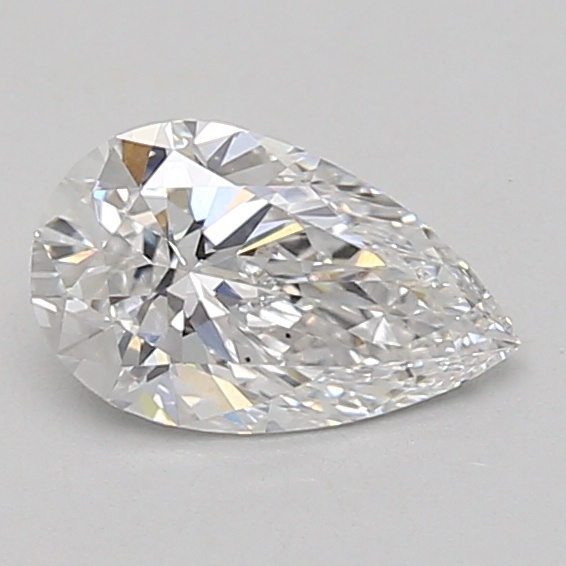 0.87 carat pear lab-grown diamond