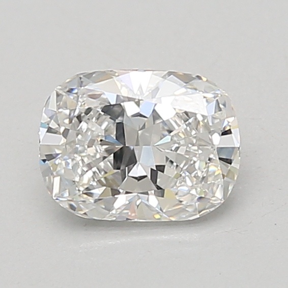 0.85 carat cushion lab-grown diamond