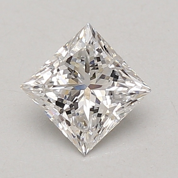 0.87 carat princess diamond