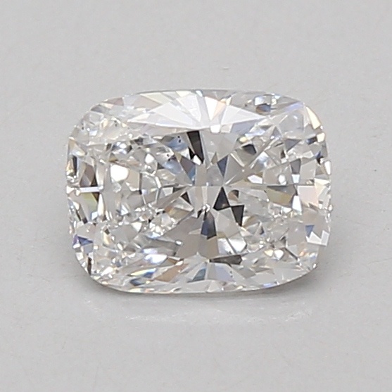 0.81 carat cushion lab-grown diamond