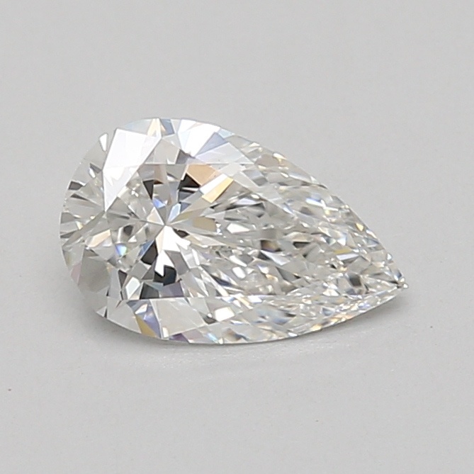 0.88 carat pear lab-grown diamond