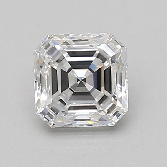 0.98 carat asscher lab-grown diamond