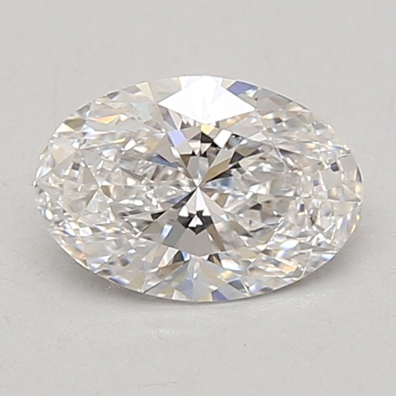 0.96 carat oval lab-grown diamond