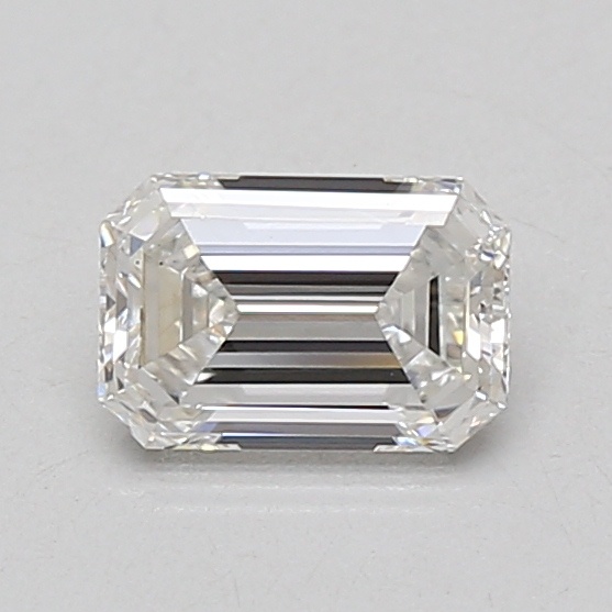 0.78 carat emerald lab-grown diamond