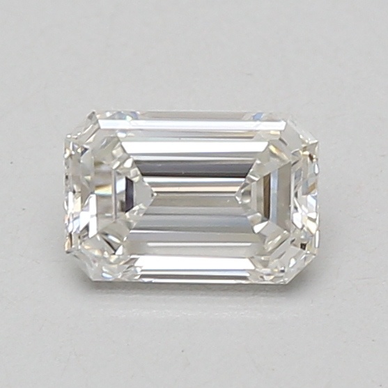 0.74 carat emerald lab-grown diamond