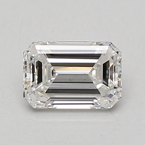 0.86 carat emerald lab-grown diamond