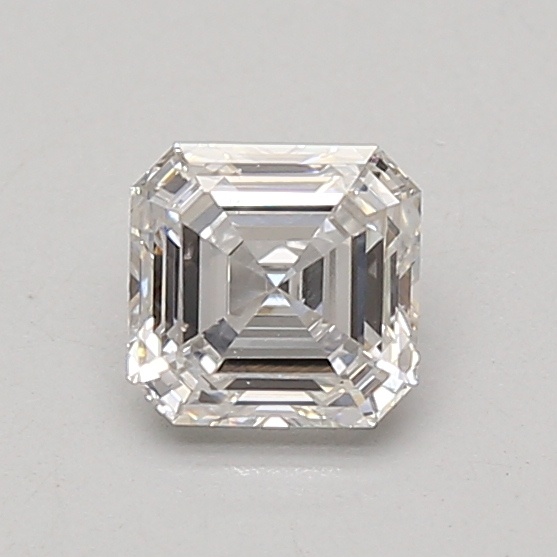 0.73 carat asscher lab-grown diamond