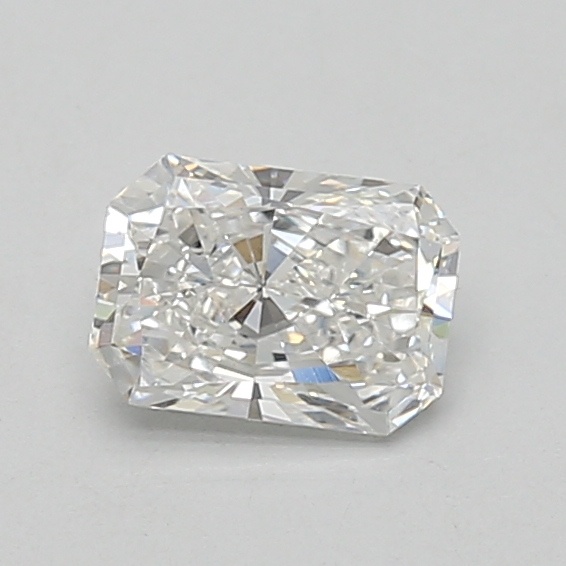 0.71 carat radiant lab-grown diamond