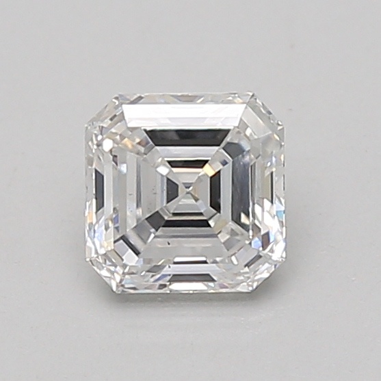 0.73 carat asscher lab-grown diamond