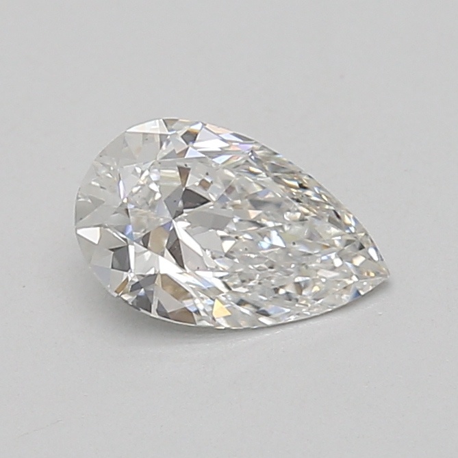0.79 carat pear lab-grown diamond
