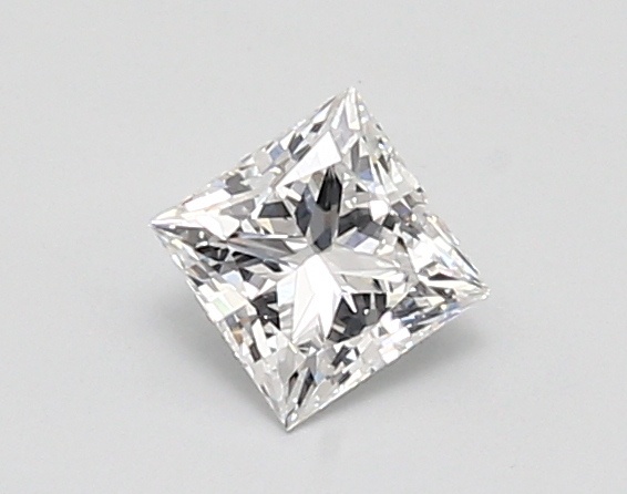 0.58 carat princess diamond