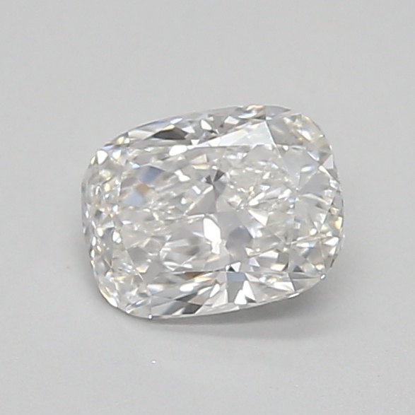 0.47 carat cushion lab-grown diamond