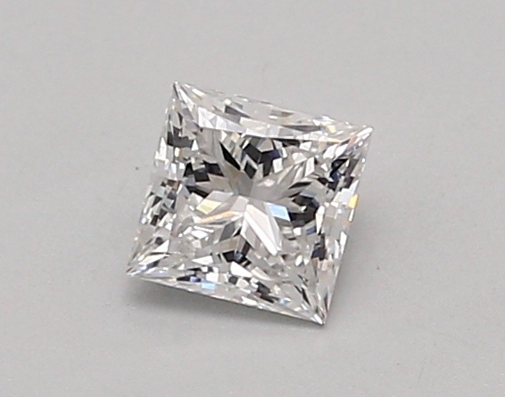 0.55 carat princess diamond