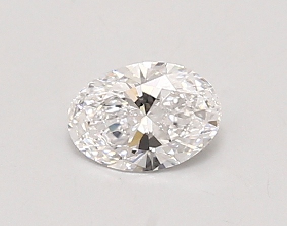 0.45 carat oval lab-grown diamond