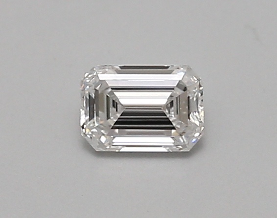 0.37 carat emerald lab-grown diamond