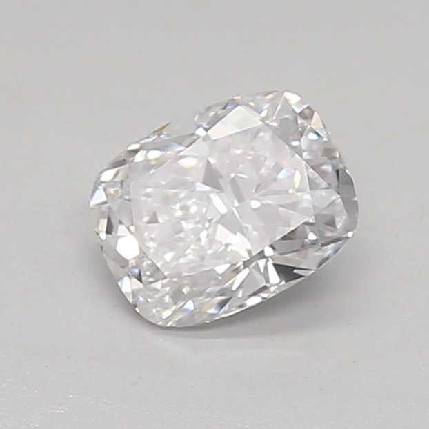 0.47 carat cushion lab-grown diamond
