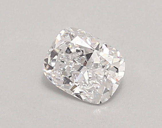 0.46 carat cushion lab-grown diamond