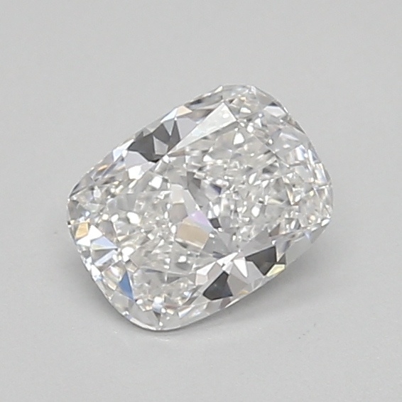 0.39 carat cushion lab-grown diamond