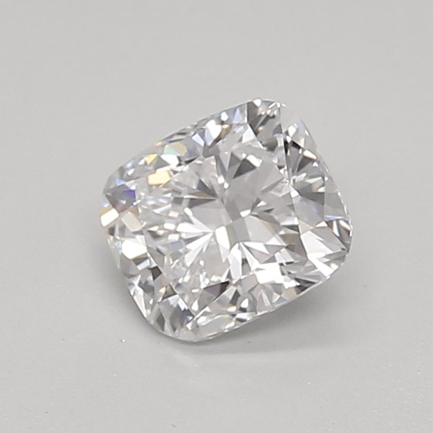 0.47 carat cushion lab-grown diamond