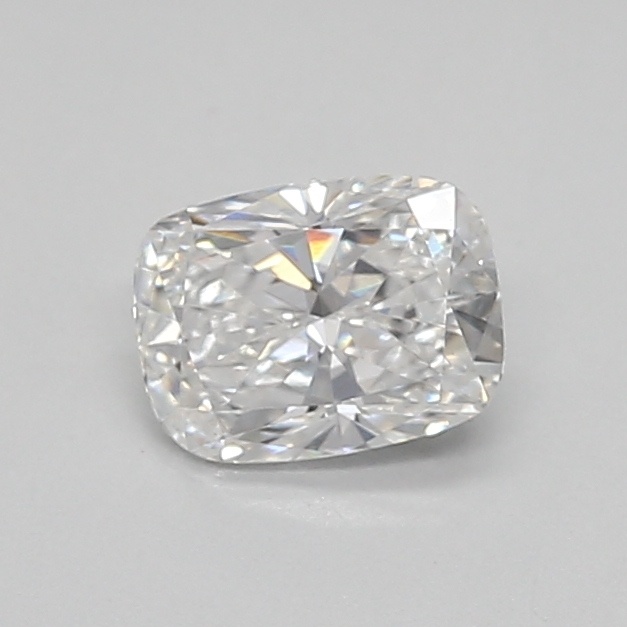 0.46 carat cushion lab-grown diamond
