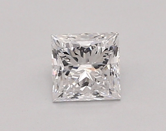 0.59 carat princess diamond