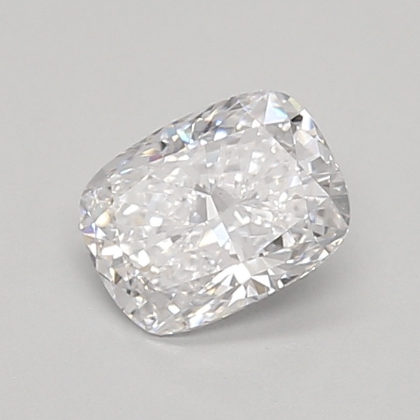 0.47 carat cushion lab-grown diamond