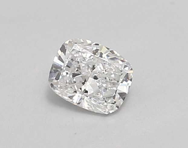 0.49 carat cushion lab-grown diamond