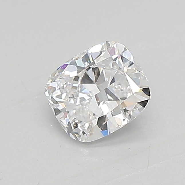 0.48 carat cushion lab-grown diamond