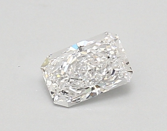 0.52 carat radiant lab-grown diamond