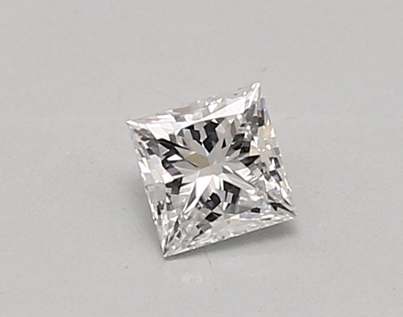 0.37 carat princess diamond