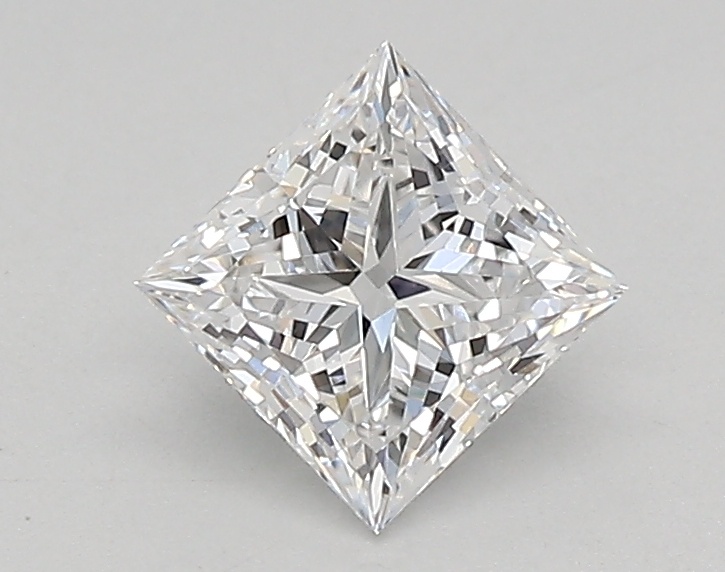 0.58 carat princess diamond
