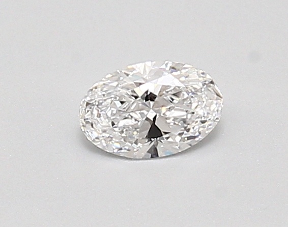 0.32 carat oval lab-grown diamond