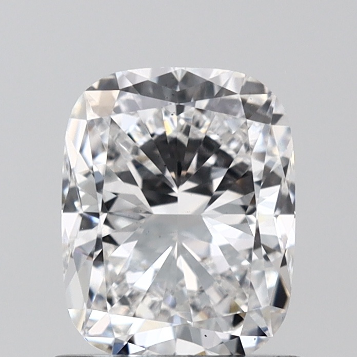 1.00 carat cushion lab-grown diamond