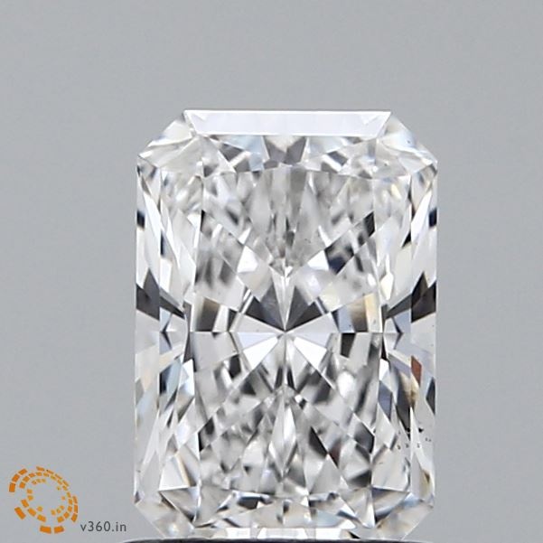 1.08 carat radiant lab-grown diamond