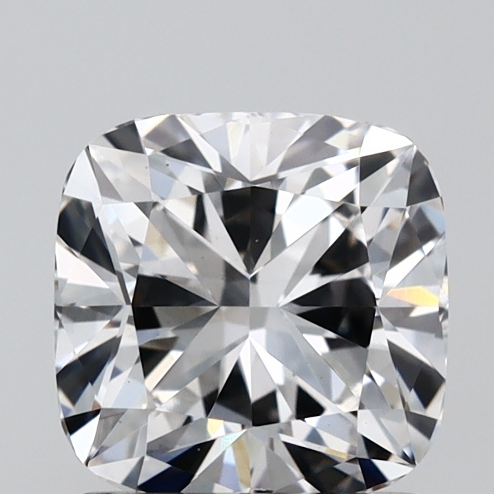 1.41 carat cushion lab-grown diamond