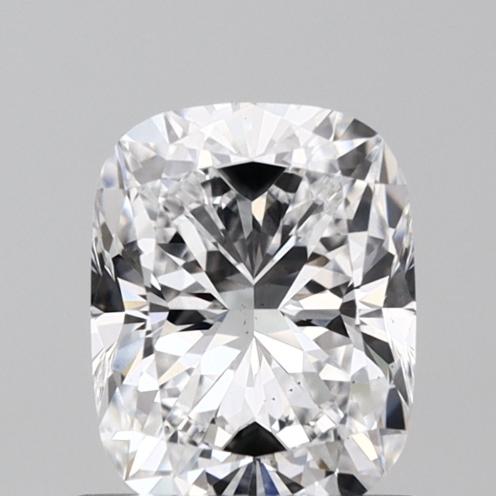 1.00 carat cushion lab-grown diamond