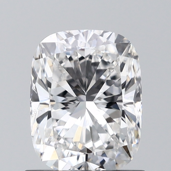1.04 carat cushion lab-grown diamond