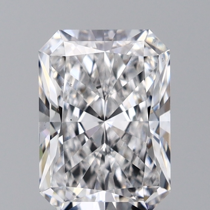 1.14 carat radiant lab-grown diamond