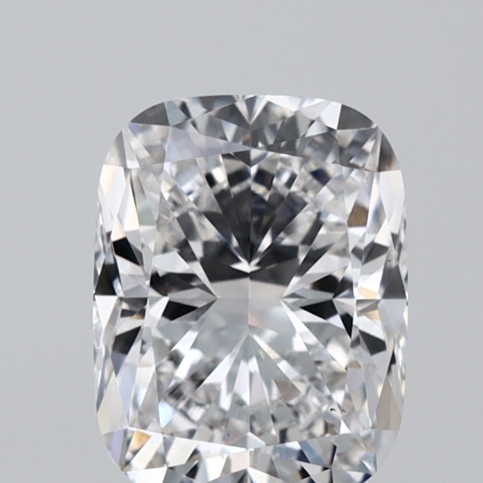 1.04 carat cushion lab-grown diamond