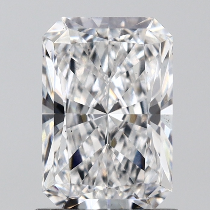1.24 carat radiant lab-grown diamond