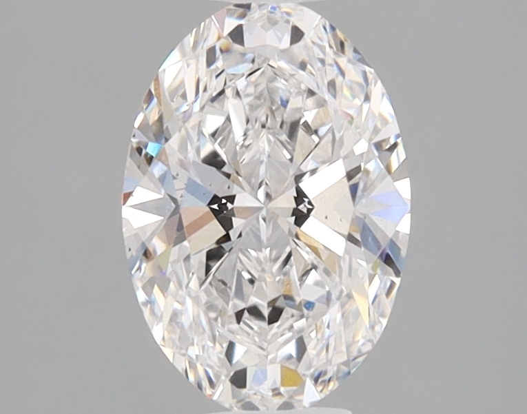 1.08 carat oval lab-grown diamond
