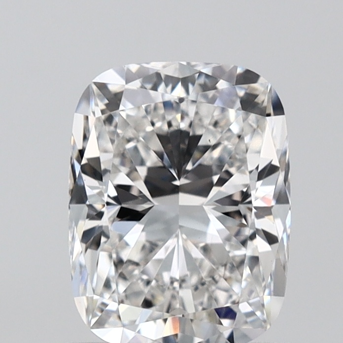 1.05 carat cushion lab-grown diamond