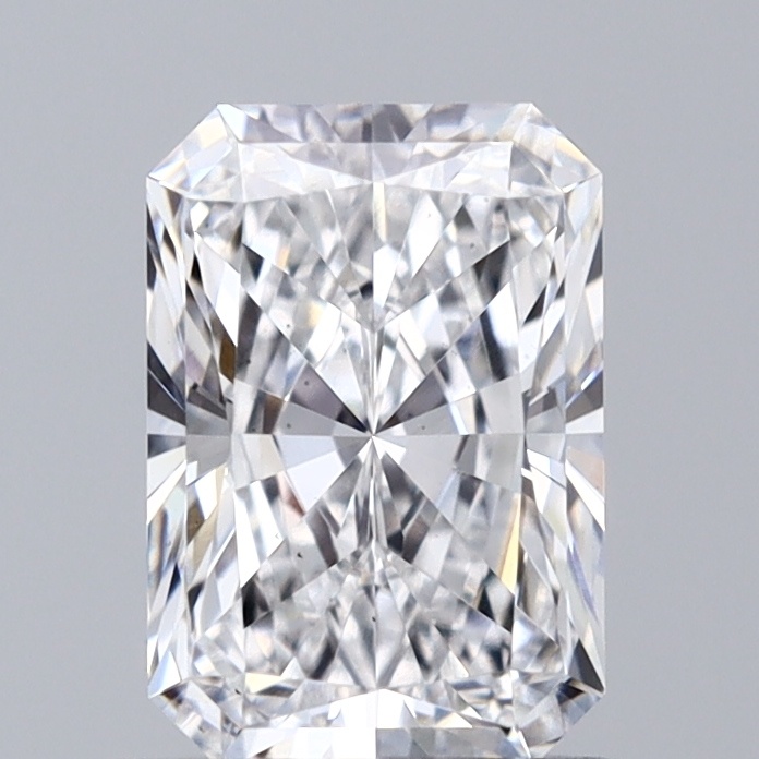 1.06 carat radiant lab-grown diamond