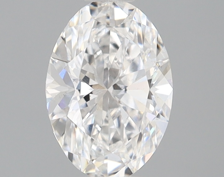 1.05 carat oval lab-grown diamond