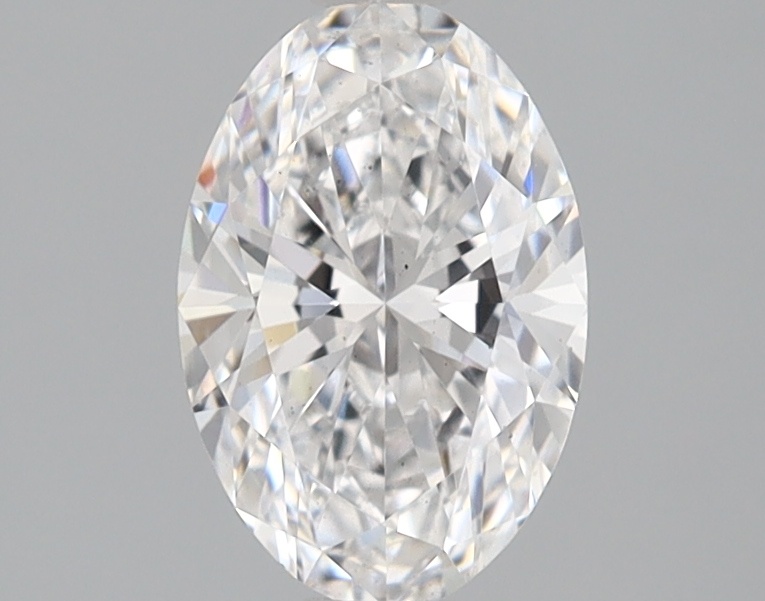 1.07 carat oval lab-grown diamond
