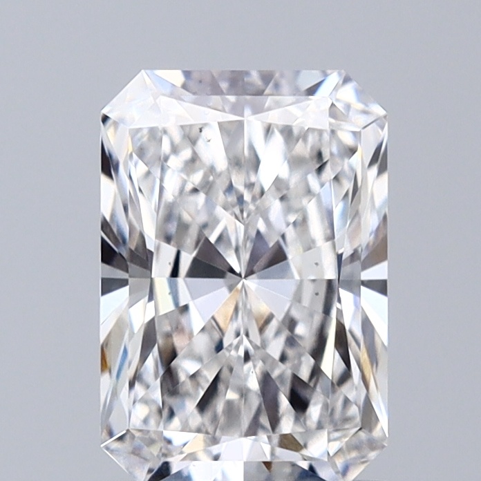1.06 carat radiant lab-grown diamond
